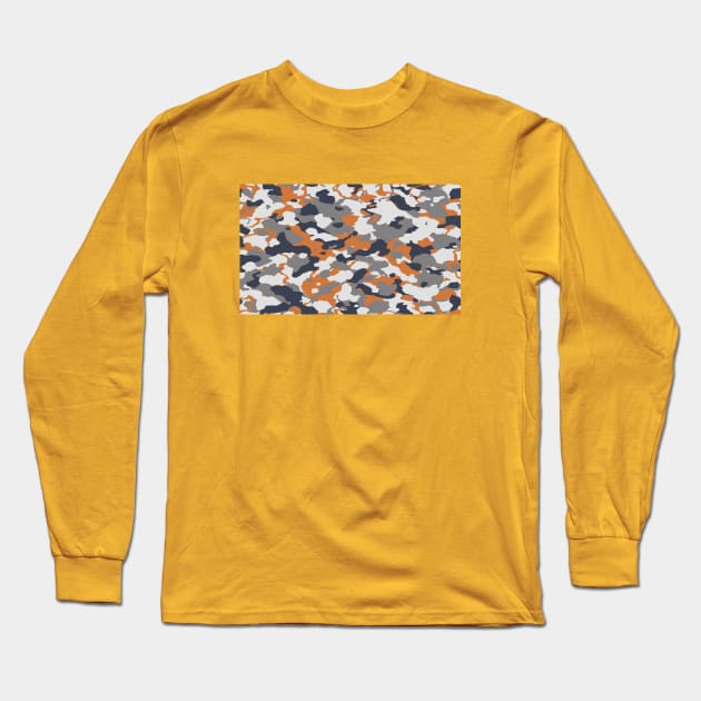 ROCK CAMO Long Sleeve T-Shirt by Bombastik